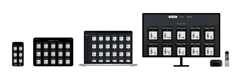 Available across Apple devices