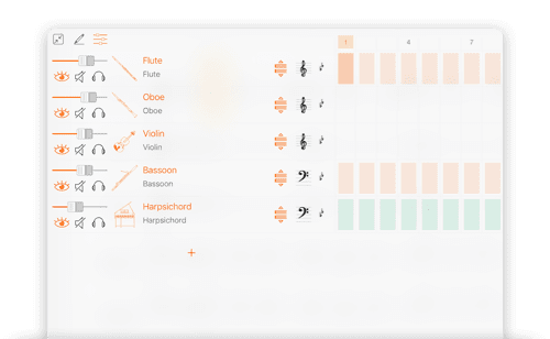 Tracks Board in Staventabs for iOS and iPadOS