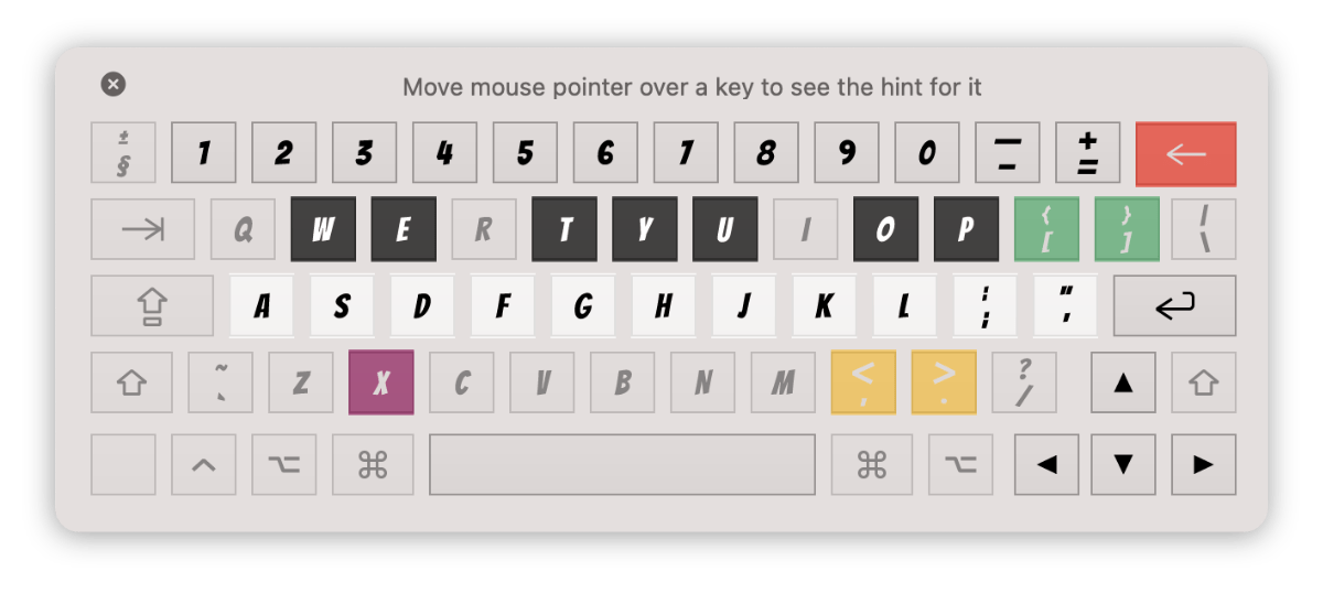Musical Typing in Staventabs Pro