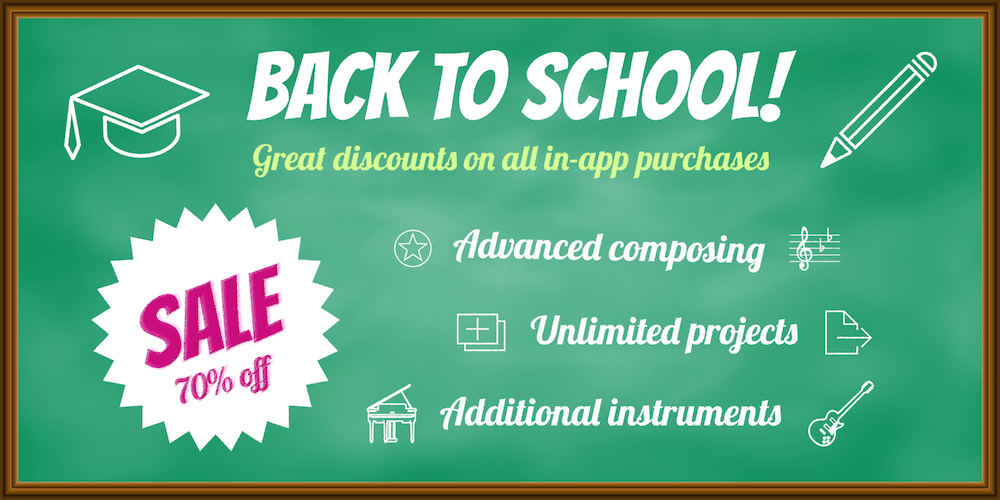 Stave'n'Tabs BACK TO SCHOOL SALE