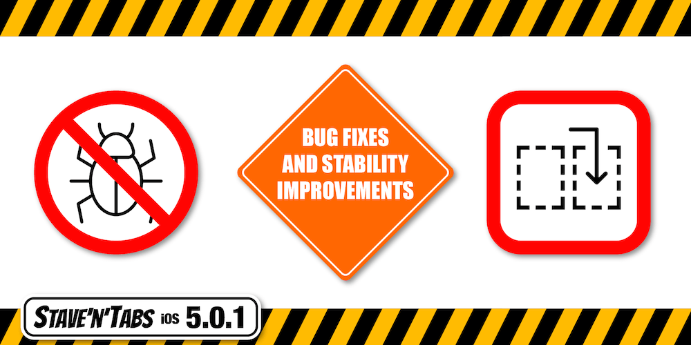 Stave'n'Tabs 5.0.1: Fixes and stability improvements