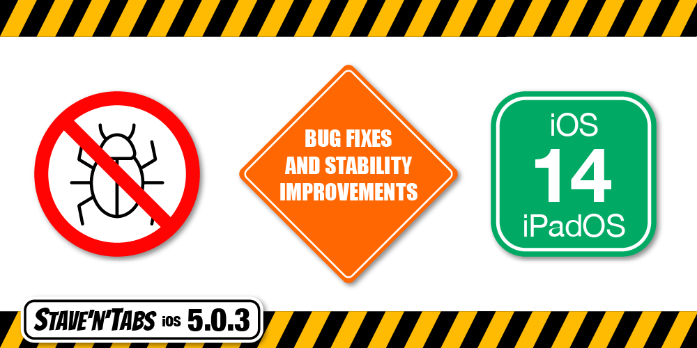 Stave'n'Tabs 5.0.3: Fixes and stability improvements