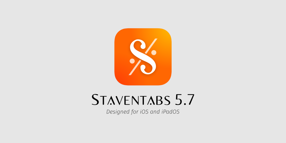 Staventabs Release 5.7: Brand-new app icon